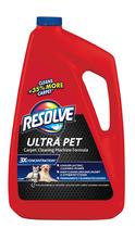 Solução de limpeza de carpetes Resolve Ultra Pet 3X Concentrate 1,42L