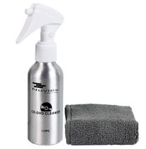 Solução de limpeza de CD DVD, fluido em spray de 120 ml com luva de tecido