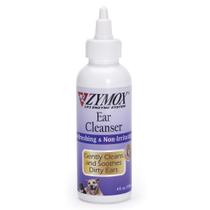 Solução de limpeza de ouvidos Zymox para cães e gatos 120mL