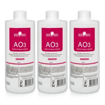Solução de Peeling Aquático AS1 SA2 AO3 Serum Aquapeel para Máquina de Dermabrasão Facial Limpeza e Hidratação 400ml Conjunto com 3 Frascos AO3 Elitzia ETAO03