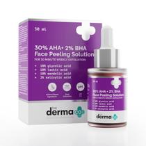 Solução de peeling The Derma Co 30% AHA + 2% BHA 30mL Solução de peeling The Derma Co 30% AHA + 2% BHA 30mL