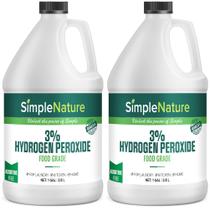 Solução de peróxido de hidrogênio SimpleNature 3% Food Grade 8L