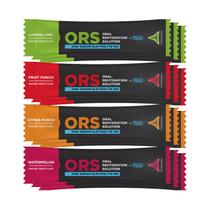 Solução de reidratação oral Fluid Tactical ORS, pacote com 12