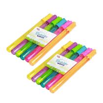 Solução de Sopro Bubble Wands Novelinks - Pacote com 12 Unidades (118ml, 35cm)