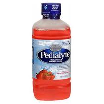 Solução eletrolítica Pedialyte Sabor morango morango 33,8 oz por Pedialyte (pacote com 6)