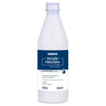 Solução Fisiológica Frasco de 500mL - 24un - Farmax