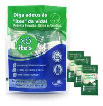 Solução Limpeza Nasal Cloreto De Sódio Xô Ites Com 90 Sachês