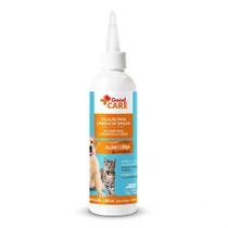 Solução Limpeza Orelha Alatoína 100ml Cão Gato Mundo Animal Solução Limpeza Orelha Alatoína 100ml Cão Gato Mundo Animal
