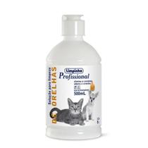 Solucao Limpeza Orelhas Limpinho Cães e Gatos 500 ml Solucao Limpeza Orelhas Limpinho Cães e Gatos 500 ml