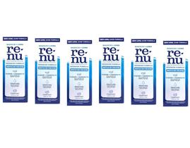 Solução multiuso Renu Advanced Formula, desinfetantes triplos, tamanho de viagem, 2 fl oz (pacote com 6) Solução multiuso Renu Advanced Formula, desinfetantes triplos, tamanho de viagem, 2 fl oz (pacote com 6)