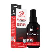 Solução Nano Redragon Surface para Limpeza de Mousepads - 60ml - Alto Poder de Limpeza Solução Nano Redragon Surface para Limpeza de Mousepads - 60ml - Alto Poder de Limpeza