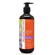 Solução natural de sabonete corporal com sal rosa com lavanda orgânica 500mL Solução natural de sabonete corporal com sal rosa com lavanda orgânica 500mL