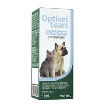 Solução Oftálmica Vetnil Optivet Tears Pet para Cães e Gatos - 10 ml