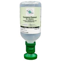 Solução para lavagem de olhos e enxágue com solução salina estéril 500 mL x2 com copo