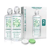 Solução para lentes de contato Biotrue Hydration Plus 300 ml (pacote com 2)