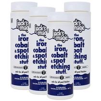 Solução Removedora de Manchas para Piscina Jack's Magic 0,9 kg - Kit com 4 unidades Solução Removedora de Manchas para Piscina Jack's Magic 0,9 kg - Kit com 4 unidades