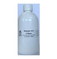 Solução Repouso Descanso de Eletrodo Ph Phmetro Kcl 3m Alta Qualidade - 250mL Solução Repouso Descanso de Eletrodo Ph Phmetro Kcl 3m Alta Qualidade - 250mL