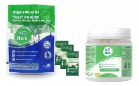 Solução Salina Nasal Pote Com 500g Sachê Soro Para Limpeza Nasal Com 60 Sachês