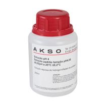 Solução Tampão pH 4 250mL Calibração de pHmetro - Akso