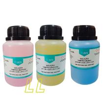 Solução Tampão Phmetro Calibração Ph 4, 7 e 10 - Tampão Ph Solução Tampão Phmetro Calibração Ph 4, 7 e 10 - Tampão Ph