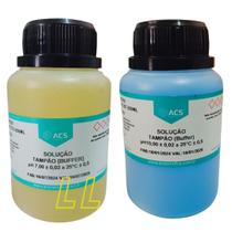 Solução Tampão Phmetro Calibração Ph 7 e 10 - Tampão Ph