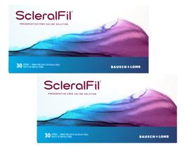Solución Salina ScleralFil Bausch + Lomb 600 ml 60 Viales