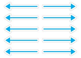 Soluções DCM de setas direcionais magnéticas (ciano, 1) Soluções DCM de setas direcionais magnéticas (ciano, 1)