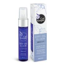 Soluções para cabelos cacheados Elixir Curl Keeper com óleo seco 30 ml