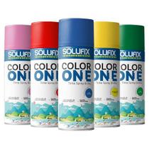 Solufix Color One Tinta Spray Brilho 350ml/250gr - Solufix Pofissional