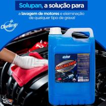 Solupan desengraxante gorduras óleos graxas encardidos cozinhas 5l clarilimp