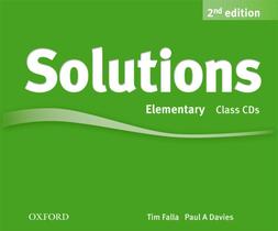 Solutions Elementary - Class Audio CDs (Pack Of 3) - Second Edition - Oxford University Press - ELT