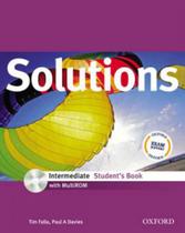 Solutions - intermediate - student book with multirom pack - OXFORD UNIVERSITY PRESS DO BRASIL