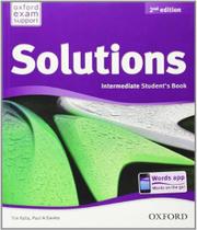 Solutions intermediate students book 02 ed