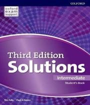 Solutions intermediate students book and online practice pack 03 ed