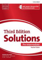 Solutions Pre-Intermediate - Teacher's Book Pack - Third Edition