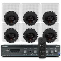 Som Ambiente Area Gourmet Bluetooth Usb Sd Frahm Slim 1600 G5 + Arandelas Jbl Original Som Ambiente Area Gourmet Bluetooth Usb Sd Frahm Slim 1600 G5 + Arandelas Jbl Original