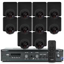 Som Ambiente Area Gourmet Bluetooth Usb Sd Frahm Slim 1600 G5 + Arandelas Jbl Original Som Ambiente Area Gourmet Bluetooth Usb Sd Frahm Slim 1600 G5 + Arandelas Jbl Original