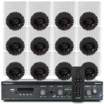 Som Ambiente Area Gourmet Bluetooth Usb Sd Frahm Slim 1600 G5 + Arandelas Jbl Original Som Ambiente Area Gourmet Bluetooth Usb Sd Frahm Slim 1600 G5 + Arandelas Jbl Original