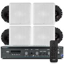 Som Ambiente Piscina Churrasco Bluetooth Usb Sd Frahm Slim 1600 G5 + Arandelas Jbl Original Som Ambiente Piscina Churrasco Bluetooth Usb Sd Frahm Slim 1600 G5 + Arandelas Jbl Original