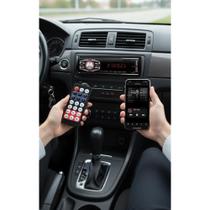 Som Automotivo 1 Din Bluetooth USB SD FM 25W Som Automotivo 1 Din Bluetooth USB SD FM 25W