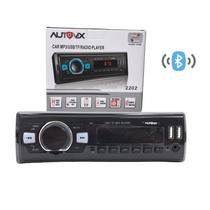 Som Automotivo Bluetooth Radio Aparelho Mp3 2 USB AUX RCA Cartão SD FM Carregador celular Universal 1din com controle
