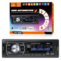 Som Automotivo Bluetooth Radio FM Mp3 Usb LEHMOX - LEY-1851