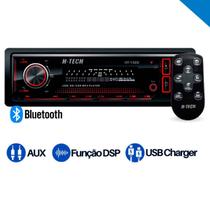 Som Automotivo Bluetooth Usb Aparelho Mp3 Sd Aux + Controle - H-Tech Imports