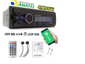 Som Automotivo Bluetooth USB SD MP3 WMA AUX IN BT