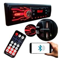 Som Automotivo Mp3 Bluetooth Fisrt Option 5566Se 7 Cores