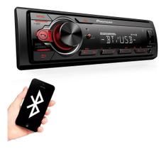 Som Automotivo Mp3 Player Pioneer Mvh-s218bt Bluetooth Usb