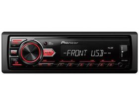 Som Automotivo Pioneer MP3 Player AM/FM USB - Auxiliar MVH-98UB