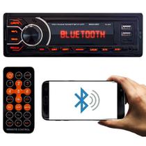 Som Automotivo Radio 2 Usb Carrega Cel Bluetooth Sd Controle