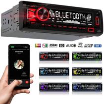 Som Automotivo Radio De Carro Potente Música MP33 pendrive cartão SD 4x65w Melhor Que Paine