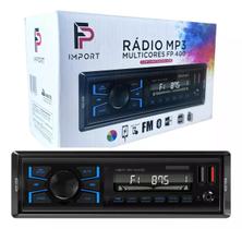 Som Automotivo Radio Elite 6660 Bluetooth c/ Controle Remoto